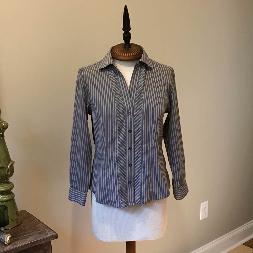Investments Petites Gold Label Non-Iron Blouse